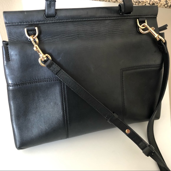 Tory Burch Black Leather Crossbody - Picture 3 of 4